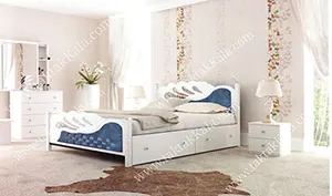 Lilium double bed