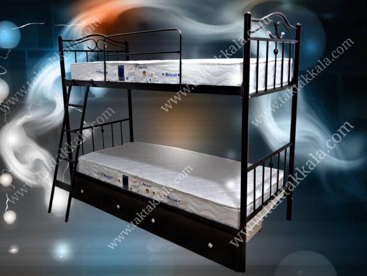 تخت خواب دو طبقه مدل عروس