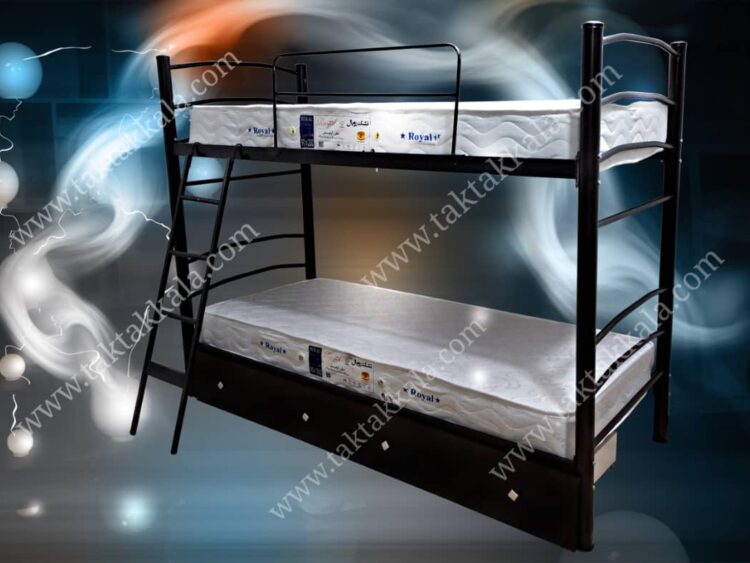 تخت خواب دو طبقه مدل شادی